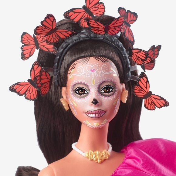 NRFB Mattel, Barbie Signature 2023 Día De Muertos Barbie Doll Collectible, NIB - Picture 11 of 14